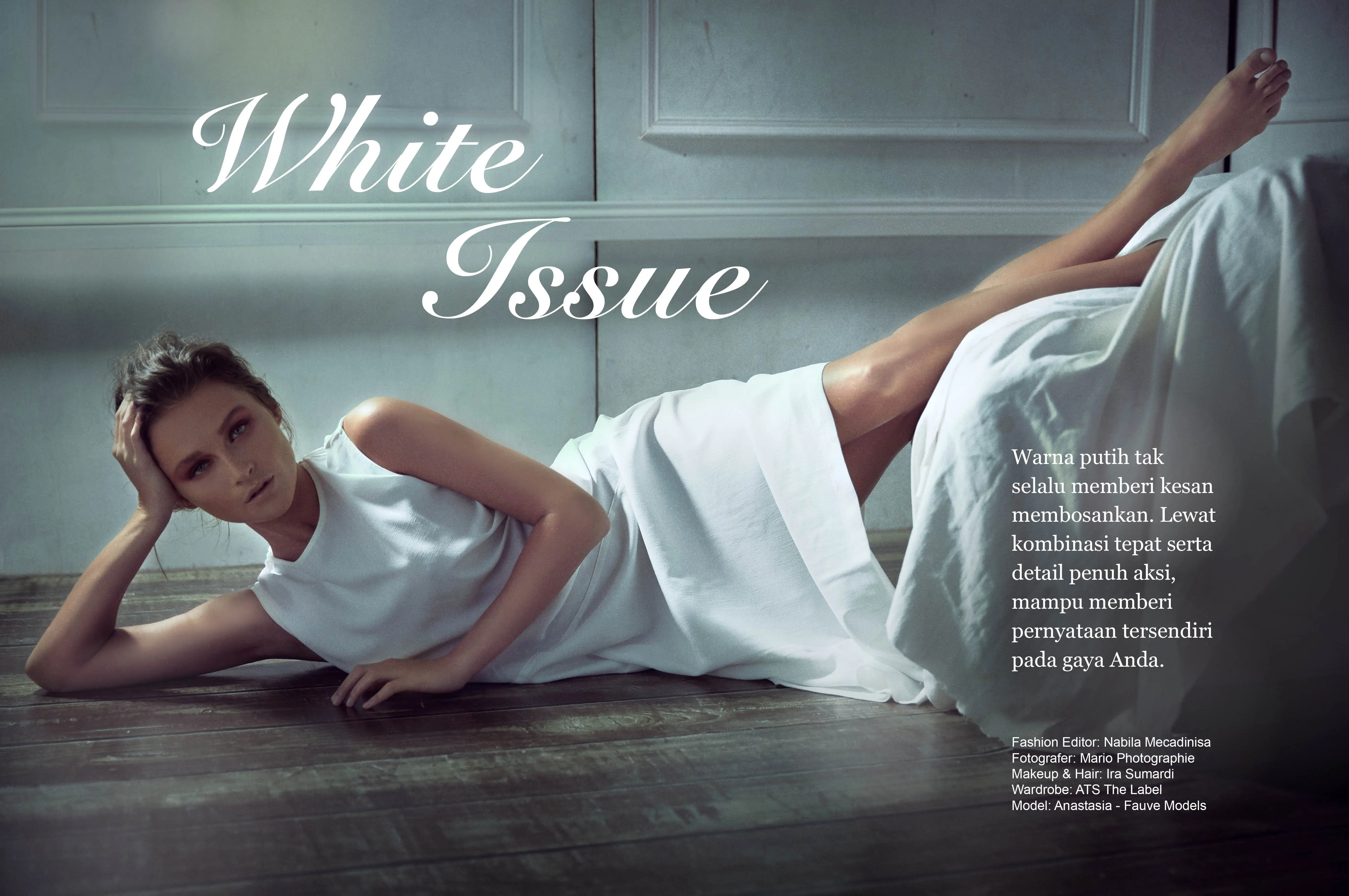 Fashion Spread: White Issue