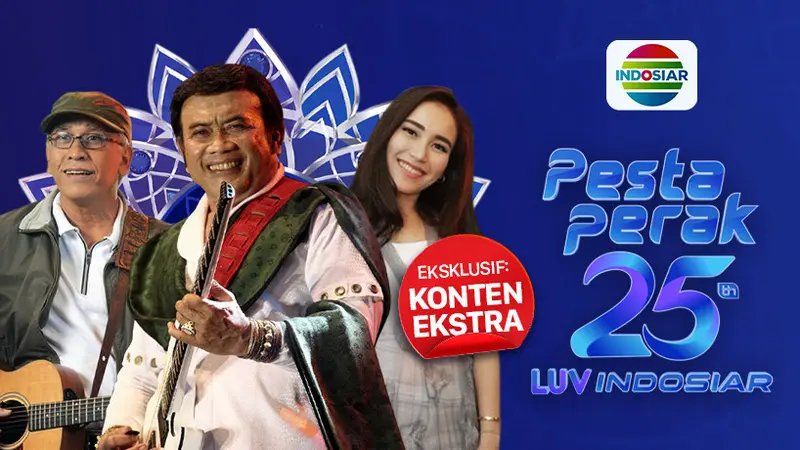 Saksikan Live Streaming Pesta Perak 25 Luv Indosiar. sumberfoto: Indosiar