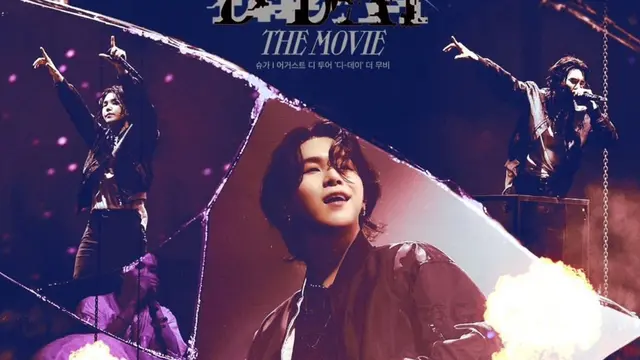 Potret Poster Suga: Agust D Tour D-Day The Movie (Dok. Instagram @bts.bighitofficial)