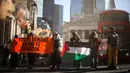 Seperti diketahui, perang antara Israel dan Milisi Hamas di wilayah Gaza memanas sejak 7 Oktober 2023 lalu. (HENRY NICHOLLS/AFP)