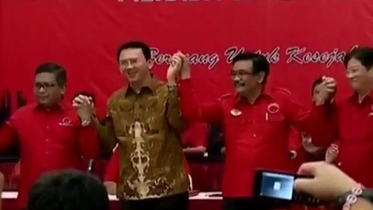 Ahok-Djarot Diusung PDIP