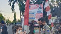 Bule Bandel Terjaring Razia Masker di Bali