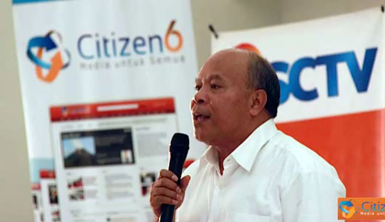 Citizen6, Semarang: Pemimpin Redaksi Liputan6 memberikan pelatihan jurnalisme. (Pengirim: Ady Permadi)