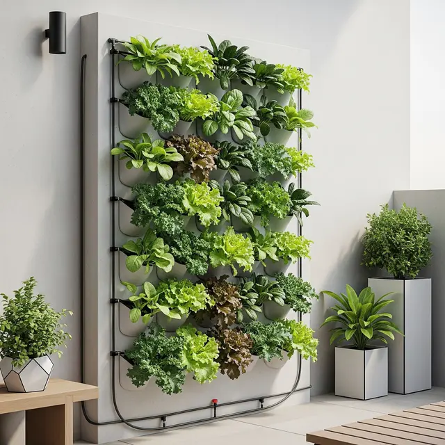 9 Konsep Kebun Rumah Modern Minimalis dengan Sistem Irigasi Tetes Sederhana