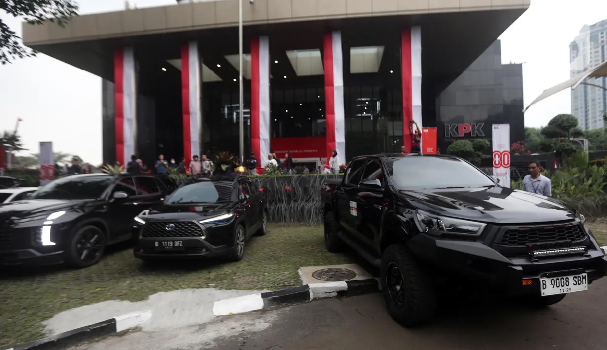 Sebelumnya, KPK melakukan OTT terhadap Wakil Menteri Ketenagakerjaan (Wamenaker) Immanuel Ebenezer alias Noel terkait dugaan pemerasan dalam pengurusan sertifikasi Keselamatan dan Kesehatan Kerja (K3) di Kementerian Ketenagakerjaan (Kemnaker). (Liputan6.com/Helmi Fithriansyah)