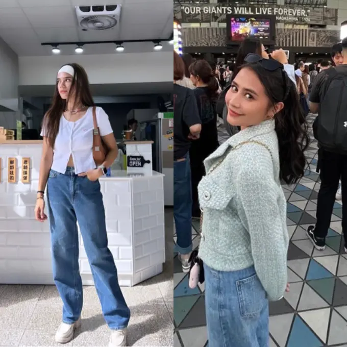 Adu Gaya Prilly Latuconsina dan Audi Marissa Nonton Konser Coldplay