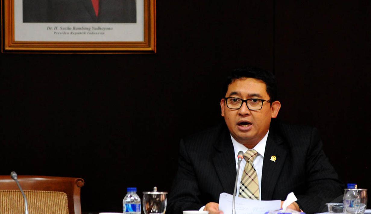 Wakil Ketua DPR RI Fadli Zon. (Liputan6.com/Andrian M Tunay) 