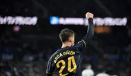 Selebrasi Arda Guler saat Real Madrid melawan Real Sociedad di LaLiga (AFP)