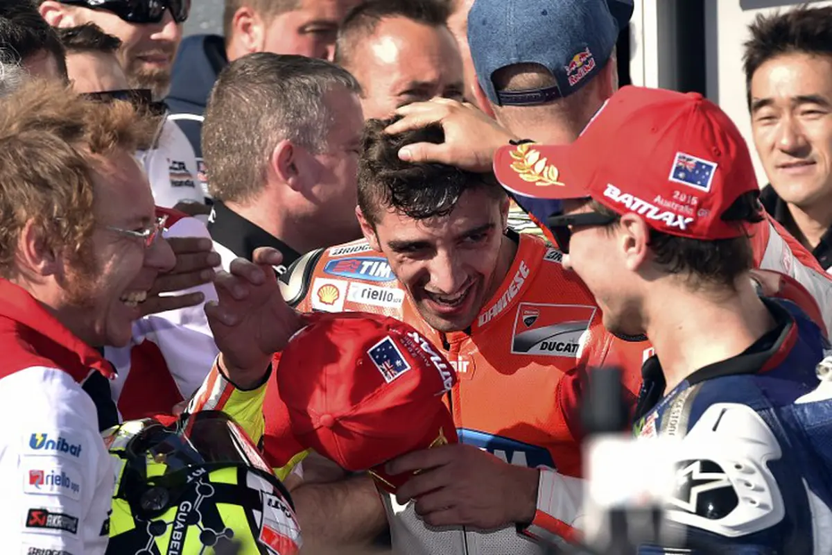 Andrea Iannone (AFP Photo / Saeed Khan)