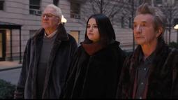 Drama misteri Only Murders in the Building yang dibintangi Steve Martin, Martin Short, dan Selena Gomez. (Hulu via IMDb)