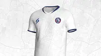 Desain jersey tandang Arema FC untuk Liga 1 2021. (dok. Arema FC)