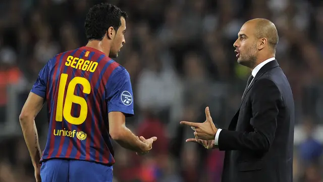 Foto: Jadi Jantung Permainan Tiki-Taka, Berikut 5 Gelandang Kesayangan Pep Guardiola