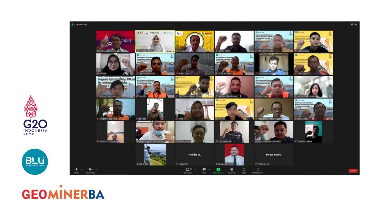 Kepala PPSDM Geominerba Bambang Utoro membuka dua diklat sertifikasi