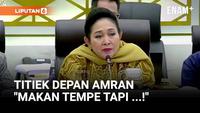 Keras! Titiek Blak-blakan Depan Mentan Amran: Tiap Hari Makan Tempe Tapi Kedelai Impor!