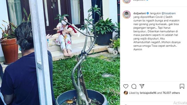 Dul Jaelani - Tissa Biani (Foto: Instagram/@duljaelani)