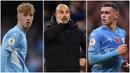 Pelatih Manchester City, Pep Guardiola nampaknya tidak ambil pusing dengan kepergian Ferran Torres ke Barca. Pasalnya The Citizen mempunyai akademi sepak bola yang menjadikan mereka pemain top layaknya Phil Fodden dan Cole Palmer. (AFP)