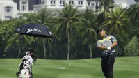 Pegolf muda Indonesia, Kentaro Nanayama memastikan gelar juara di Ciputra Golfpreneur Junior World hingga hole terakhir (istimewa)