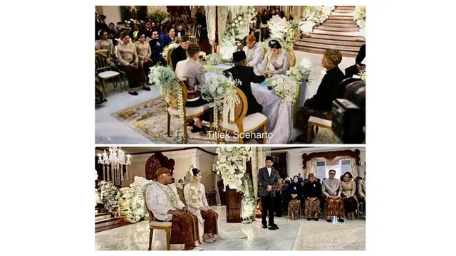 6 Potret Pernikahan Anak Ari Sigit Cucu Soeharto, Keluarga Cendana Kumpul