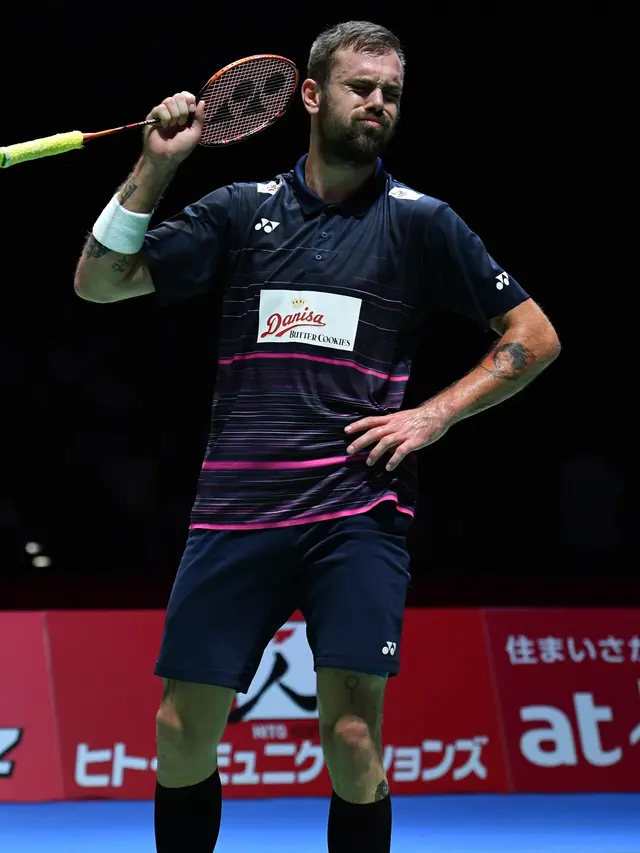 Senyum Jonatan Christie Tembus Final Japan Open 2019