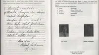Tulisan tangan Presiden Soekarno pada 1961. Dok: facebook Gerkatin Kepemudaan