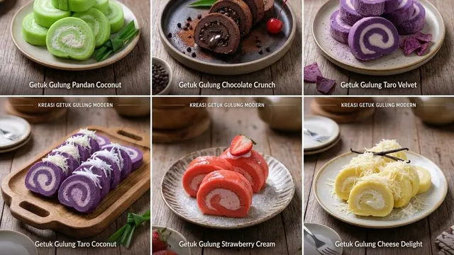 Cara Membuat Getuk Gulung Modern yang Empuk dan Lezat