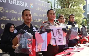 Sindikat Curanmor di Gresik Dibongkar, Motor Korban Dikembalikan