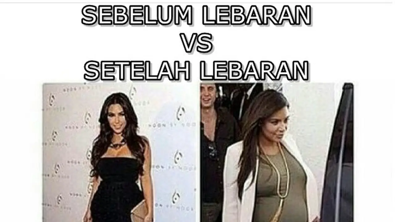 meme lucu setelah lebaran