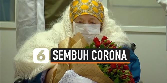VIDEO: Nenek Usia 100 Tahun Berhasil Sembuh dari Corona Covid-19