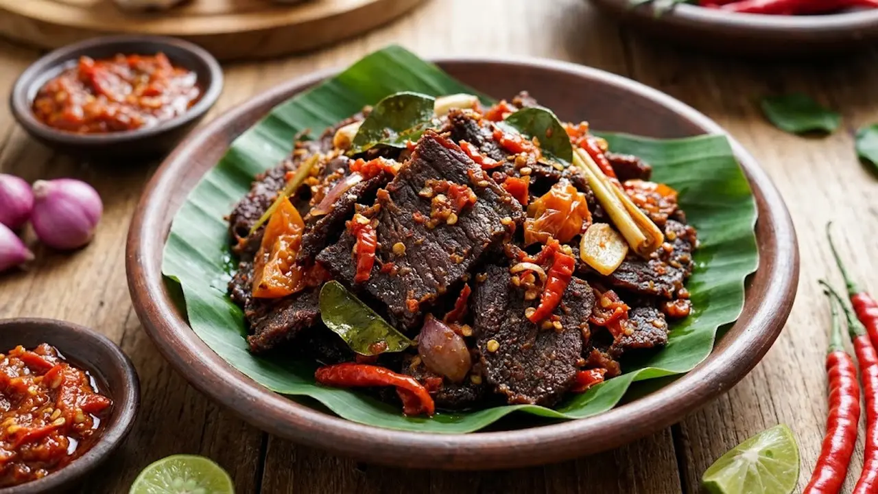 Resep Balado Daging Kering