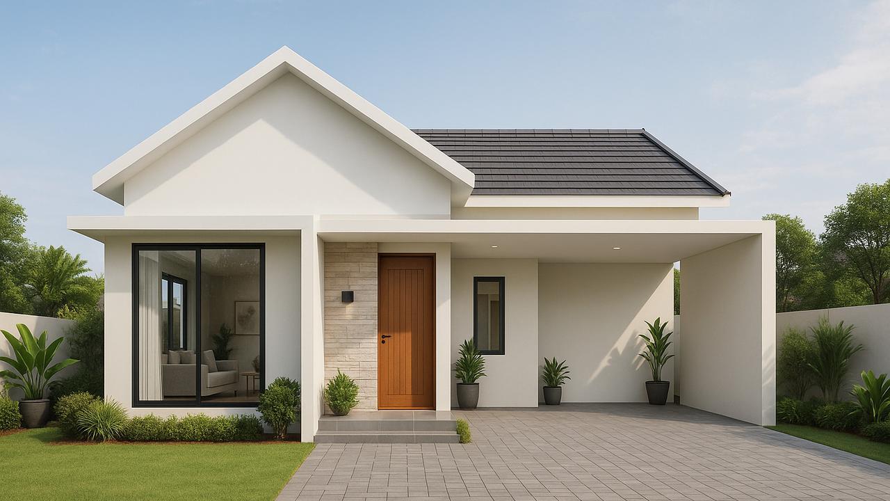 16 Gambar Rumah Sederhana Tapi Rapi dan Lega, Cocok untuk Keluarga Modern