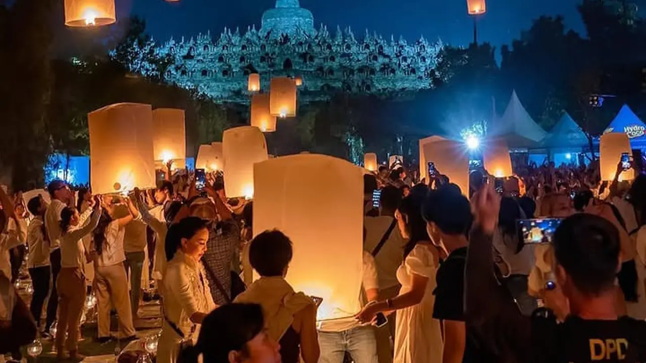 Persiapan Waisak 2026 di Candi Borobudur Matang, Festival Lampion Siap Digelar Meriah