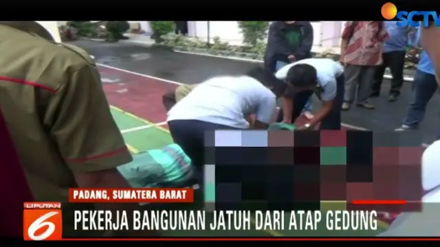 Pekerja Bangunan Tewas Terjatuh Usai Perbaiki Atap di Lantai 3 Gedung