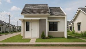 Rumah Bagus Sederhana di Perumahan Subsidi