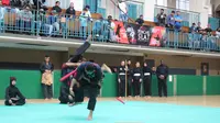 Pementasan Pencak Silat khas Indonesia di Festival Pencak Silat London (sumber: KBRI London)