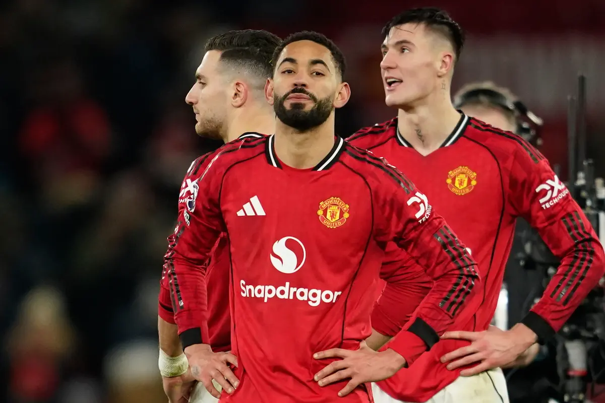 Pemain Manchester United, Diogo Dalot, Matheus Cunha, dan Benjamin Sesko