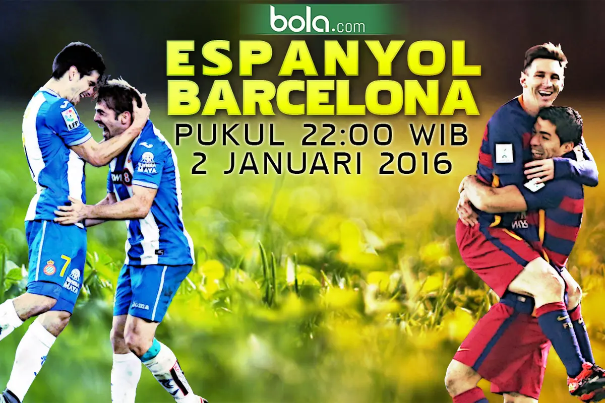Espanyol vs Barcelona (Bola.com/Samsul Hadi)
