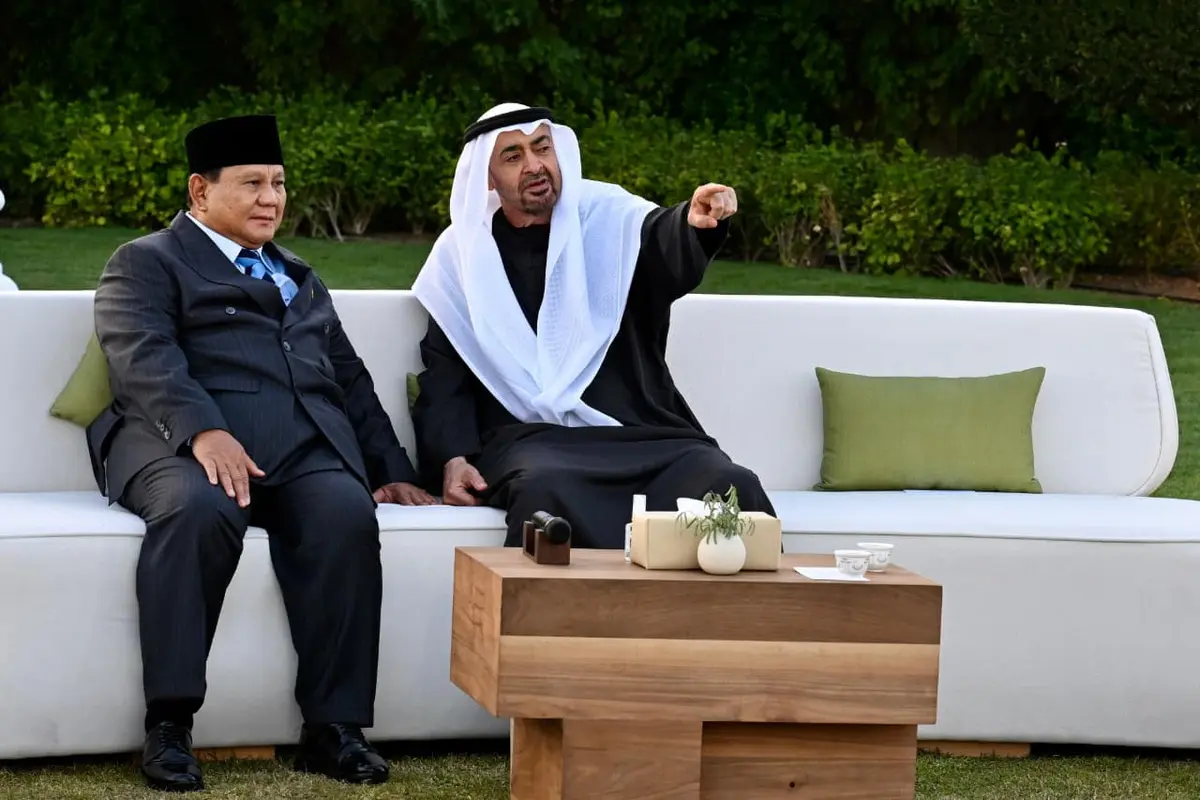 Pertemuan Prabowo dan MBZ