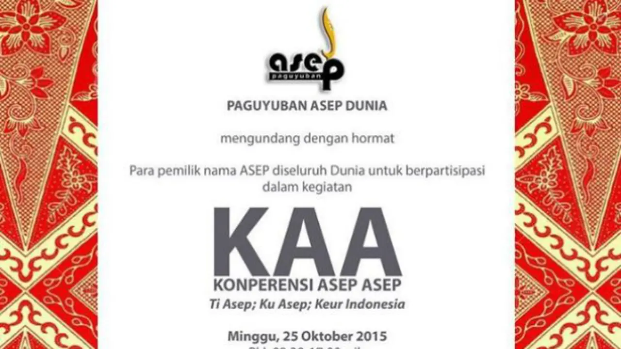 Paguyuban Asep Dunia