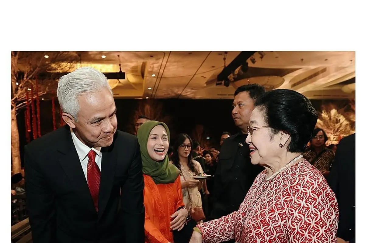 6 Potret Tamu di Resepsi Nikah Putri Andika Perkasa, Megawati hingga Ganjar Pranowo