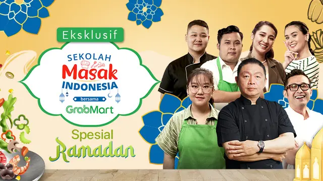 Sekolah Masak Indonesia bersama GrabMart Spesial Ramadan