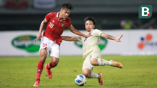 Fase Grup A Piala AFF 2022 Timnas Indonesia U-19 vs Timnas Thailand U-19