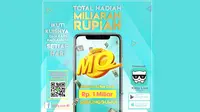 Ilustrasi gim Millionaire Quiz di aplikasi Kitty Live. (Foto: Kitty Live)