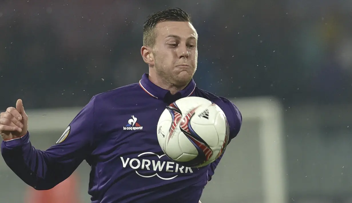 Federico Bernardeschi. Setelah 3 musim memperkuat Fiorentina mulai 2014/2015 hingga 2016/2017, pemain sayap kanan Italia ini hijrah ke Juventus pada awal musim 2017/2018. Bersama Juventus hingga kini, ia telah tampil 170 laga di semua ajang dengan torehan 11 gol dan 24 assist. (AFP/Andreas Solaro)