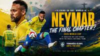 Cover Neymar di Timnas Brasil. (Bola.com/AP Photo/AI Generated)
