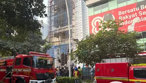 Kebakaran Padam, Jalan Cikini Raya Kembali Dibuka