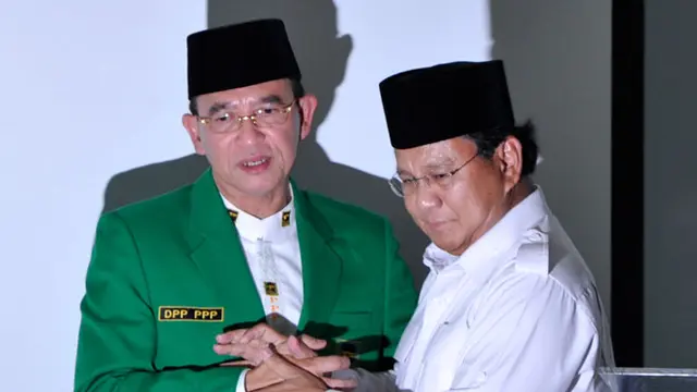 PPP Resmi Serahkan Dukungan Kepada Prabowo