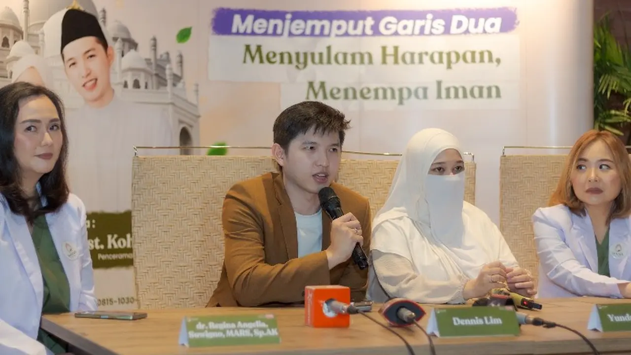Umumkan Kehamilan Jadi Hadiah Ulang Tahun ke-5 Pernikahan Dennis Lim dan Yunda Faisyah