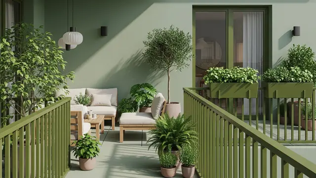 Warna Cat Teras Rumah yang Tidak Cepat Pudar Terkena Matahari (Image by Gemini AI)