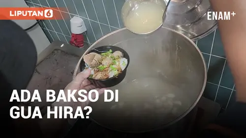VIDEO: Menjajal Bakso Unta di Gua Hira