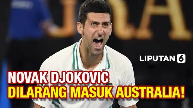Petenis papan atas Novak Djokovic alami kejadian tidak mengenakan. Tak lama setelah mendarat di Australia, tiba-tiba visanya dicabut dan akan dikeluarkan dari wilayah Australia. Kenapa?